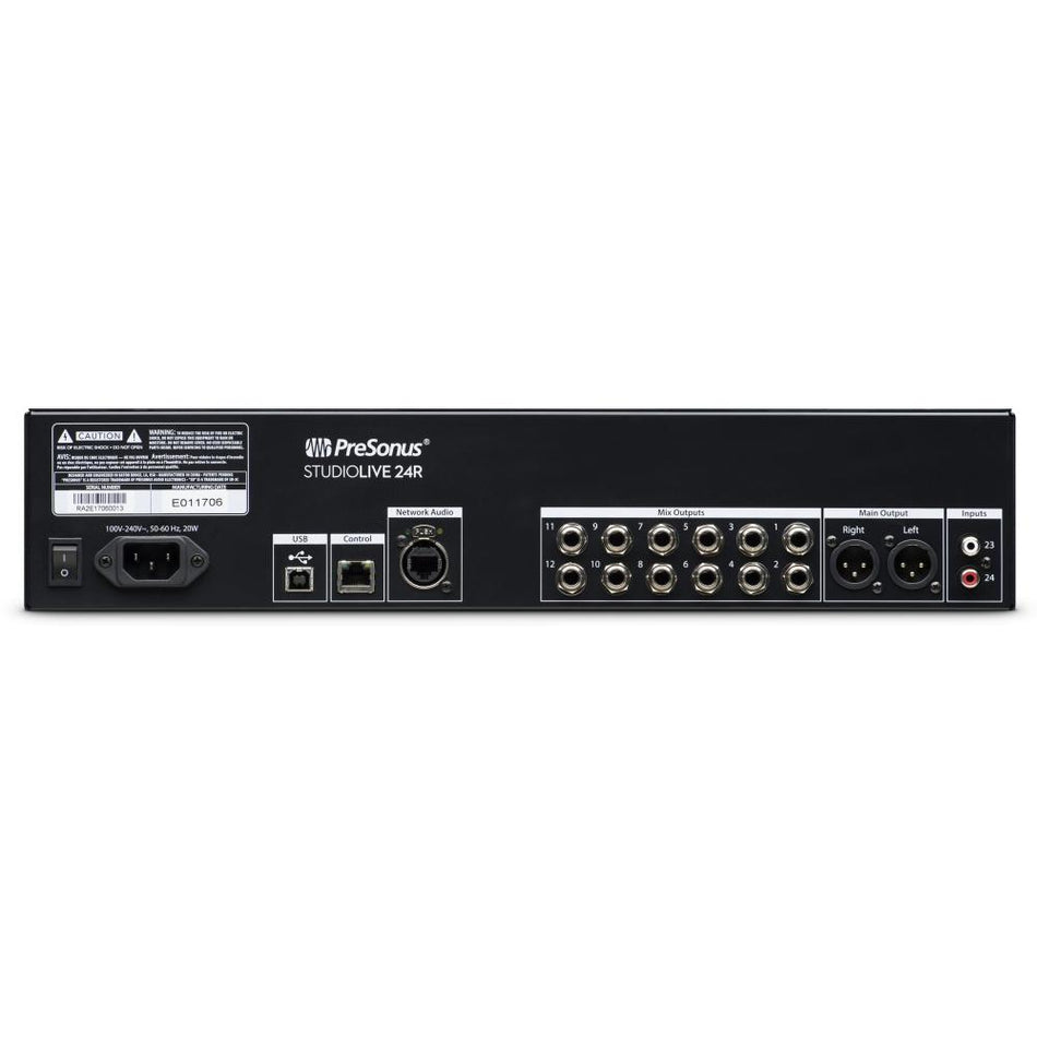 PreSonus StudioLive 24R Consola Digital en Formato Rack