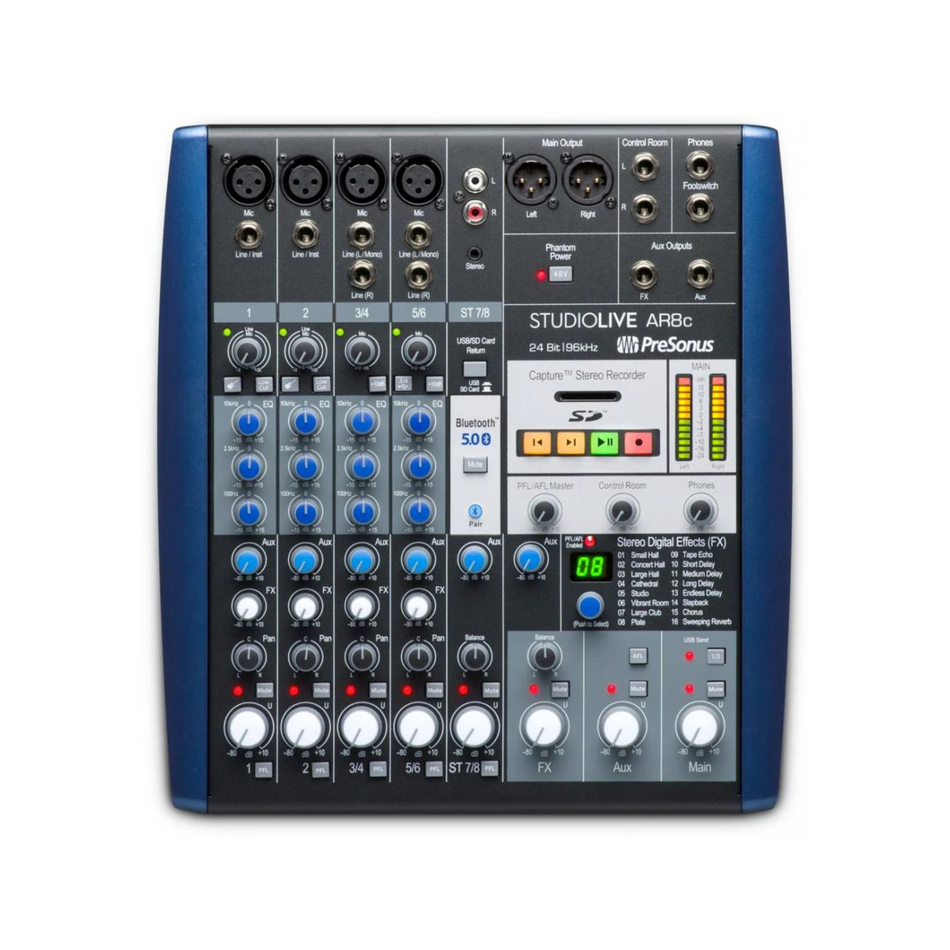 PreSonus StudioLive AR8C Consola de Audio Análoga
