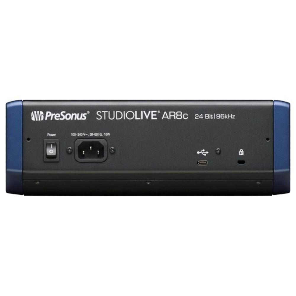 Presonus StudioLive SLAR8C Mezclador Análogo 8 Canales - USB - Interfaz de Audio con FX