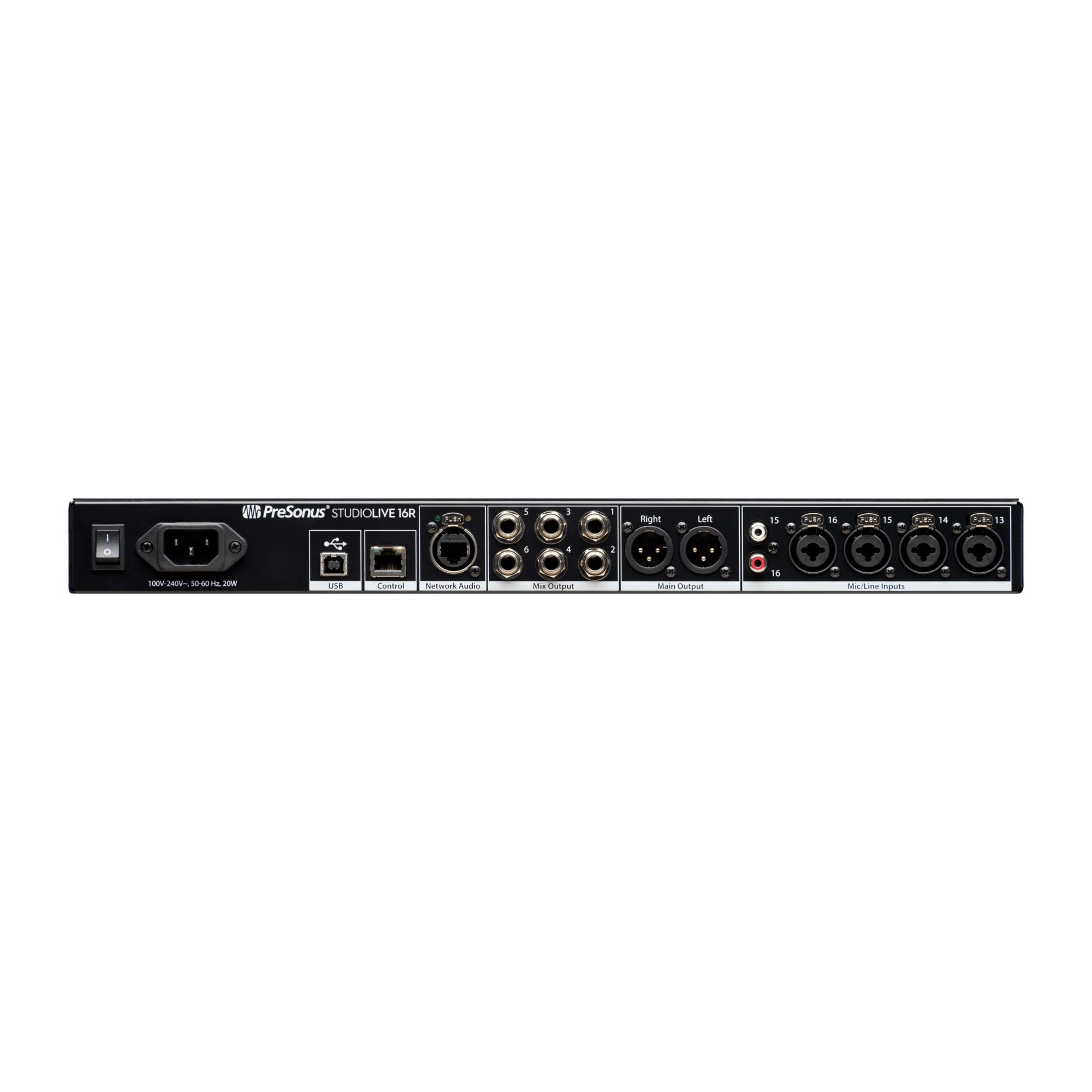 Presonus StudioLive 16R Consola Digital audio en Formato Rack