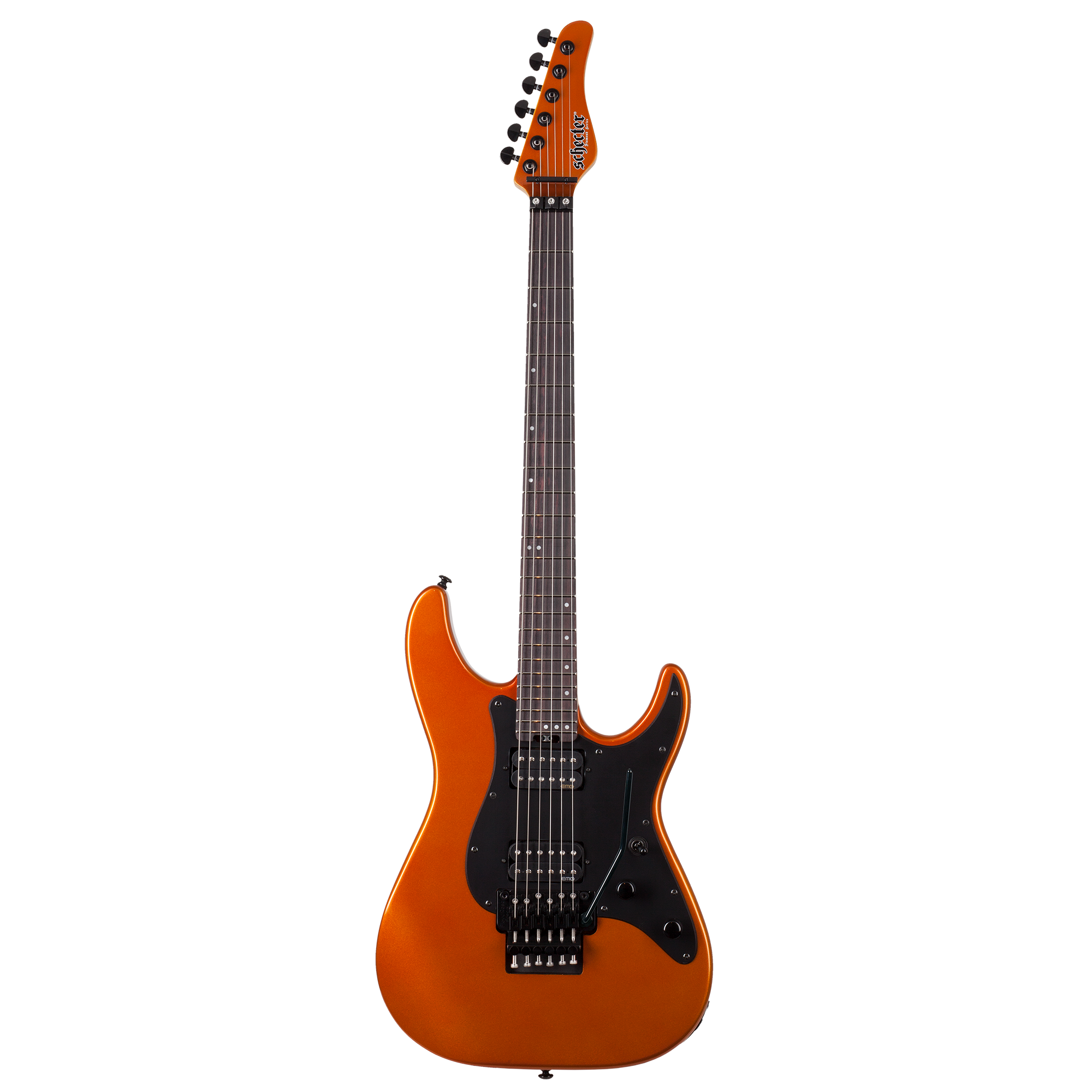 Schecter Sun Valley SS Lambo Orange Guitarra Eléctrica 6 cuerdas FR