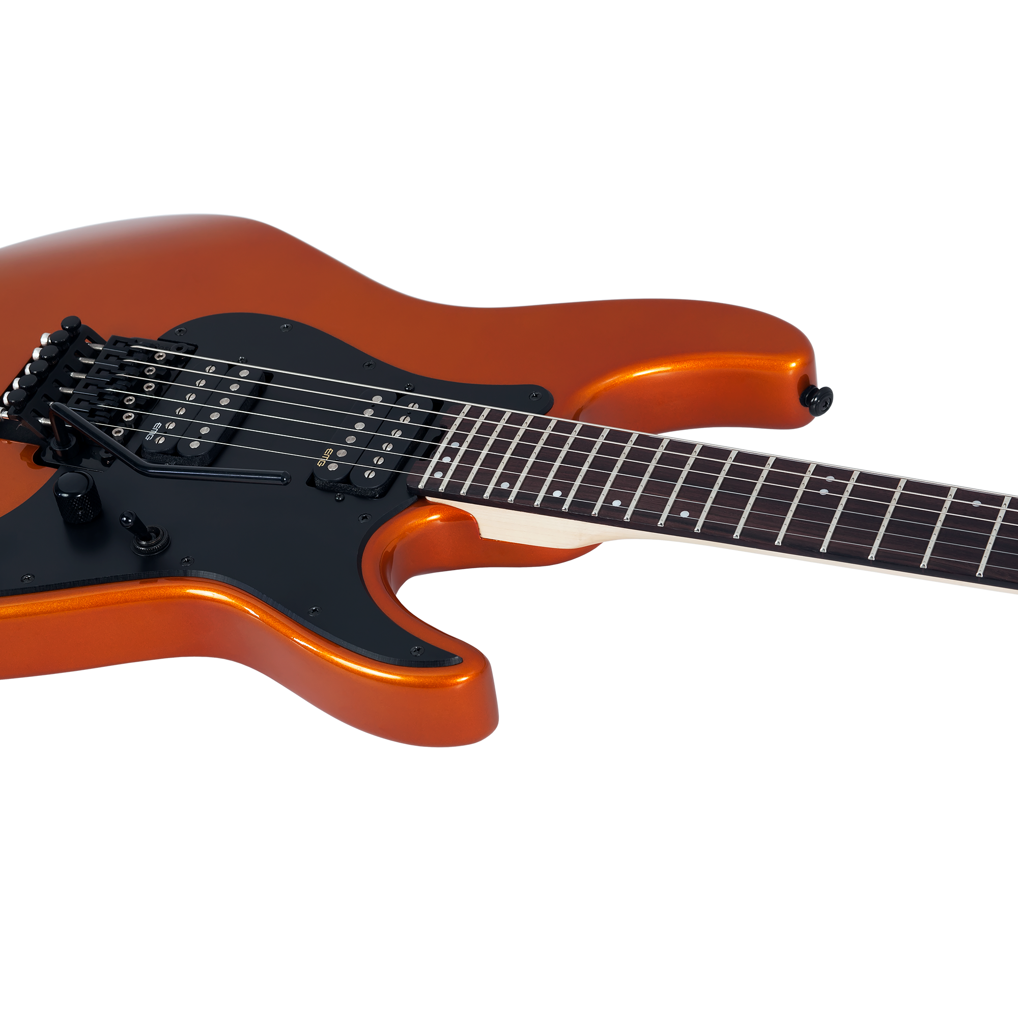 Schecter Sun Valley SS Lambo Orange Guitarra Eléctrica 6 cuerdas FR