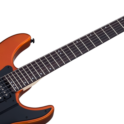 Schecter Sun Valley SS Lambo Orange Guitarra Eléctrica 6 cuerdas FR