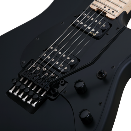 Schecter Sun Valley SS Satin Black Guitarra Eléctrica 6 cuerdas FR