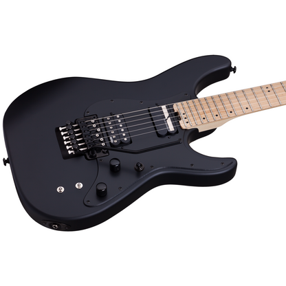 Schecter Sun Valley SS Satin Black Guitarra Eléctrica 6 cuerdas FR Sustainiac