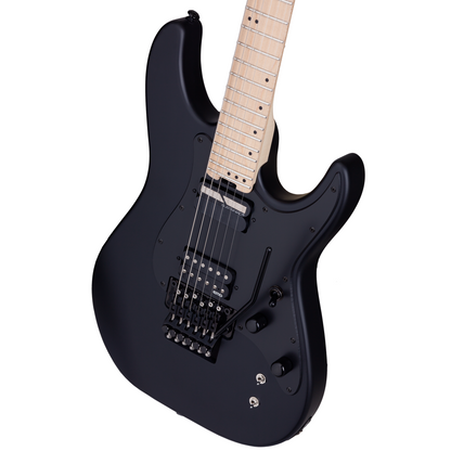 Schecter Sun Valley SS Satin Black Guitarra Eléctrica 6 cuerdas FR Sustainiac