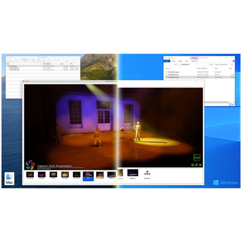 Capture SOLO Software de Diseño de Iluminación