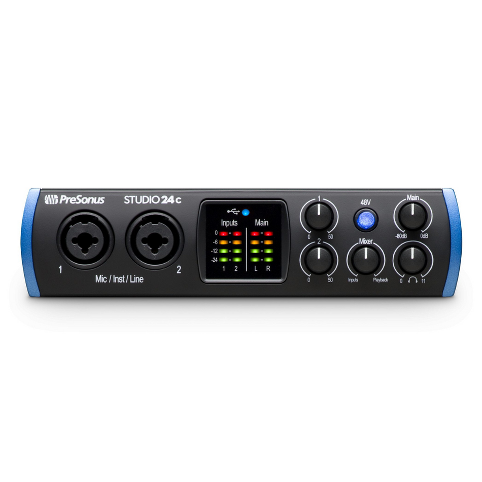 PreSonus STUDIO24C Interfaz de Audio USB-C