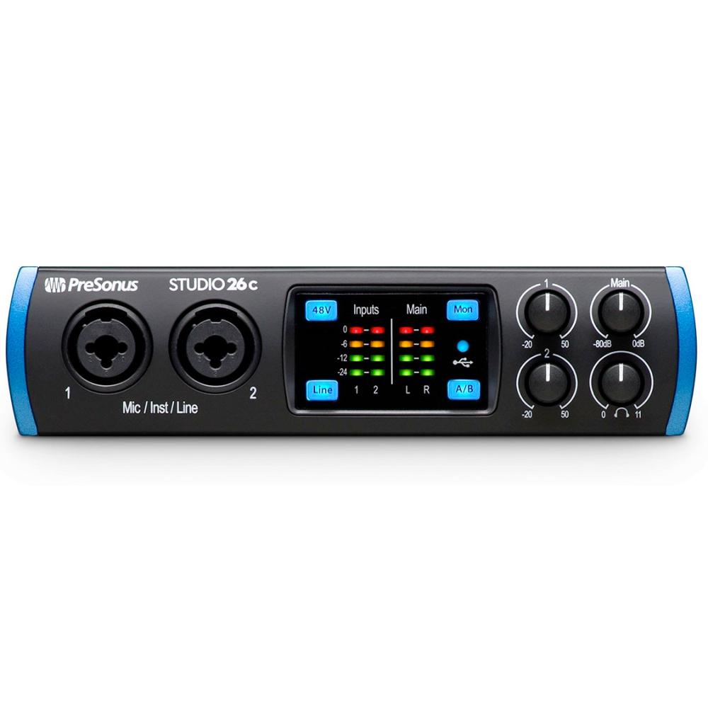 PreSonus STUDIO 26C Interfaz de Audio USB-C