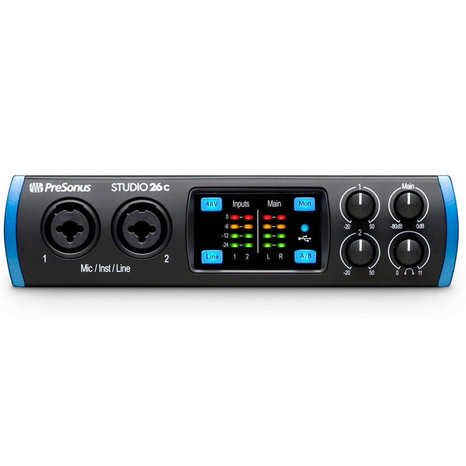PreSonus STUDIO 26C Interfaz de Audio USB-C