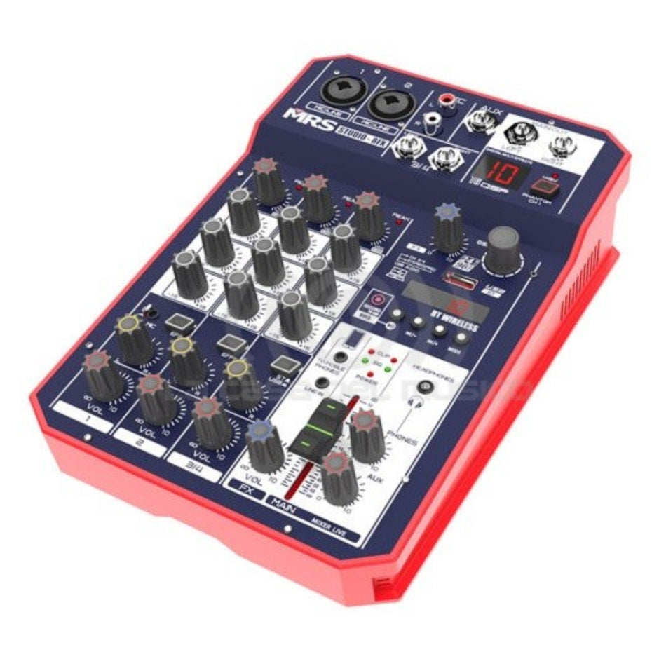 MRS STUDIO 8 FX Mezclador Analógo 8 Canales con BT/ FX/ USB