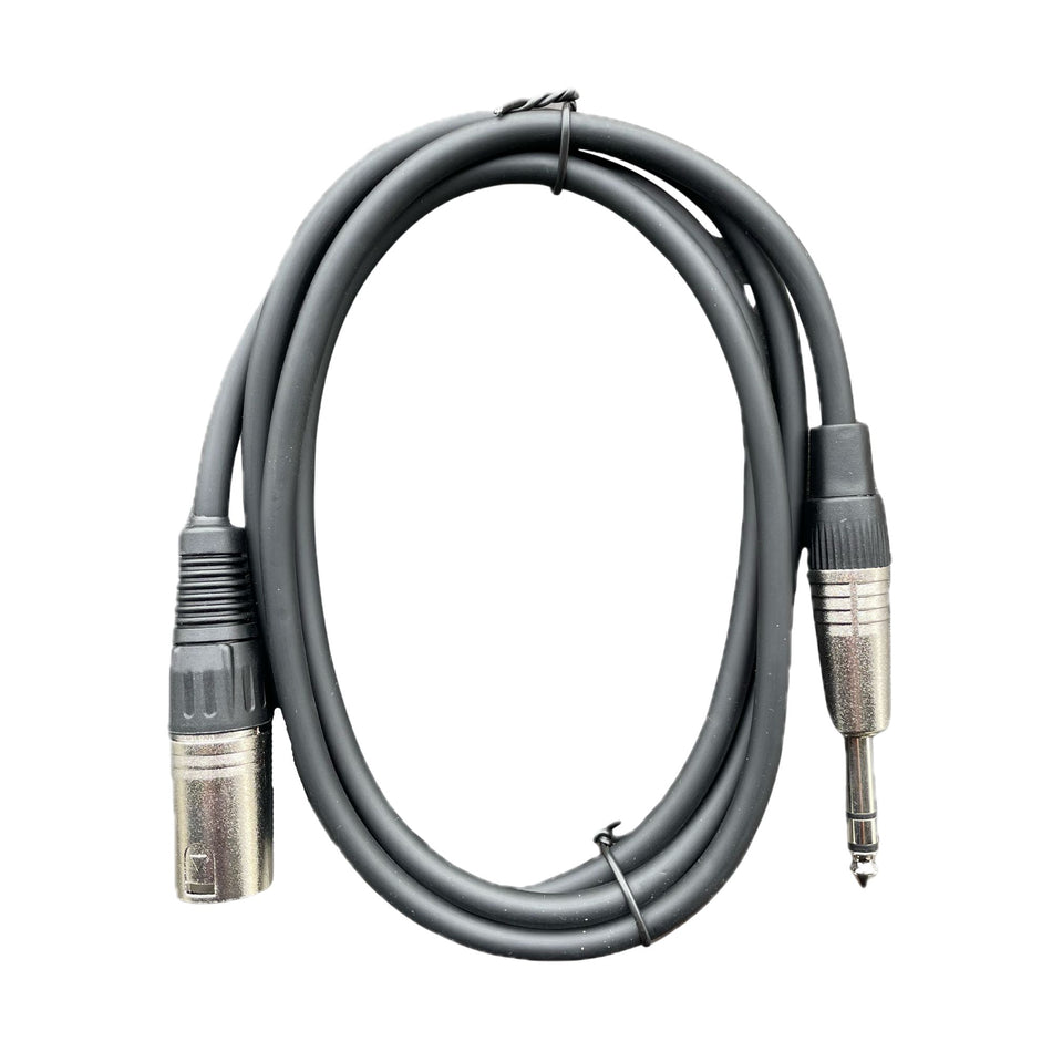 Sunrise Cable XLR / Plug 1/4 TRS 1.5 Mts