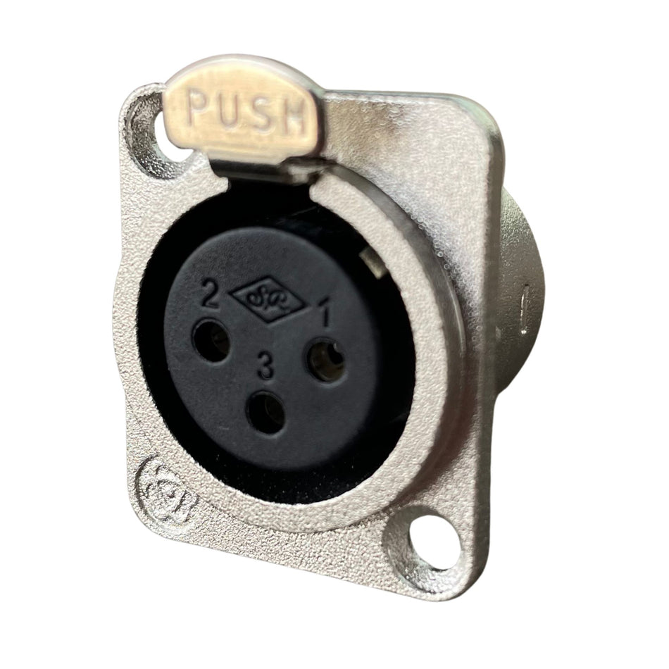 Sunrise Conector XLR Hembra Chasis
