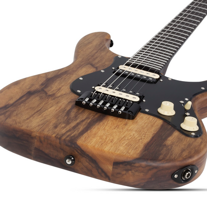 Schecter Sun Valley SS Exotic HT Black Limba Guitarra Eléctrica 6 cuerdas