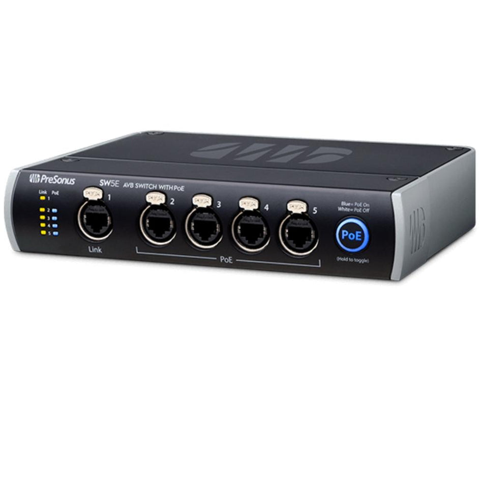PreSonus SW5E Commnutador AVB