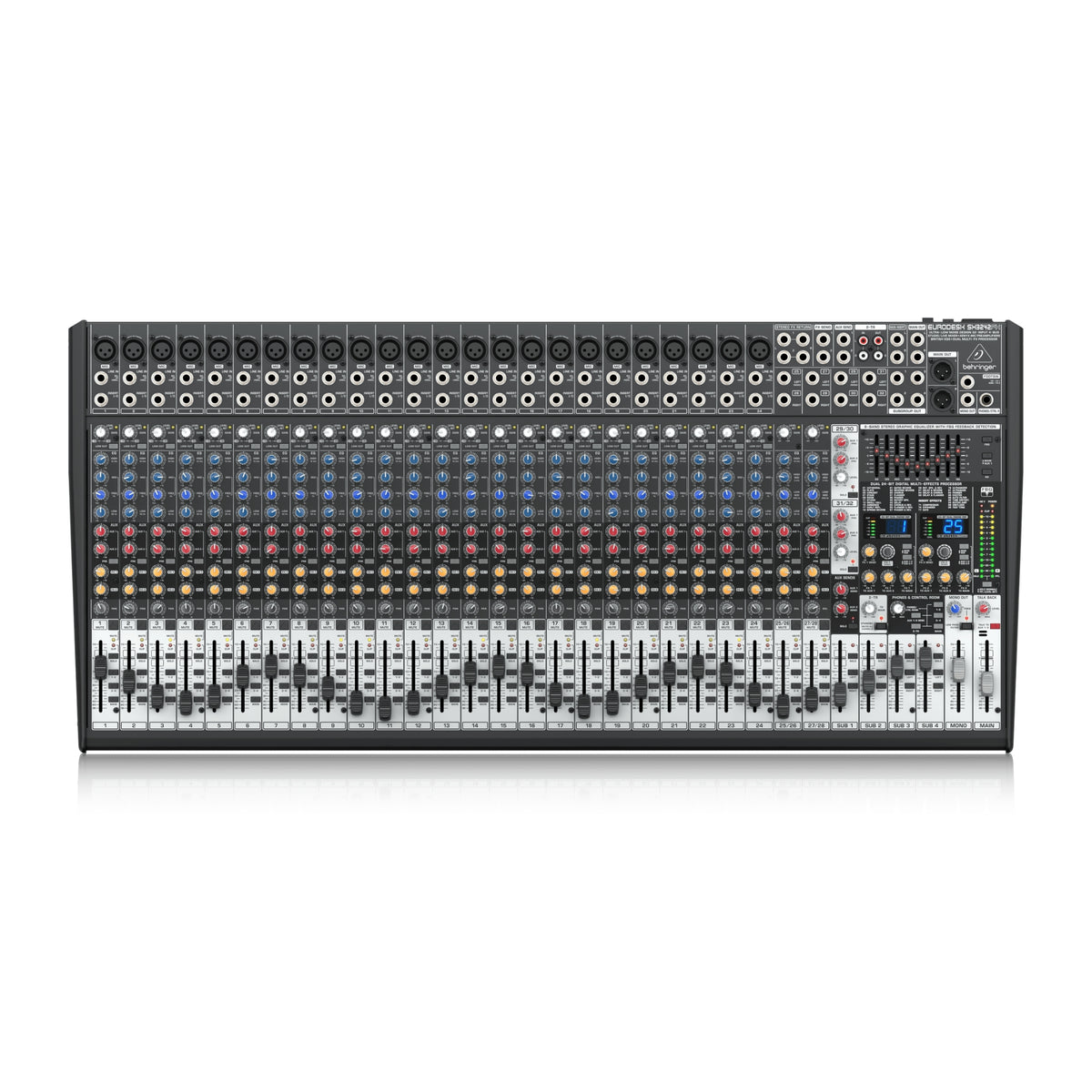 Behringer SX3242FX Eurodesk Consola de Audio Análoga 32 Canales con FX