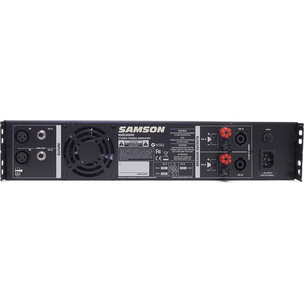 Samson SXD3000 Amplificador de Potencia 2 canales