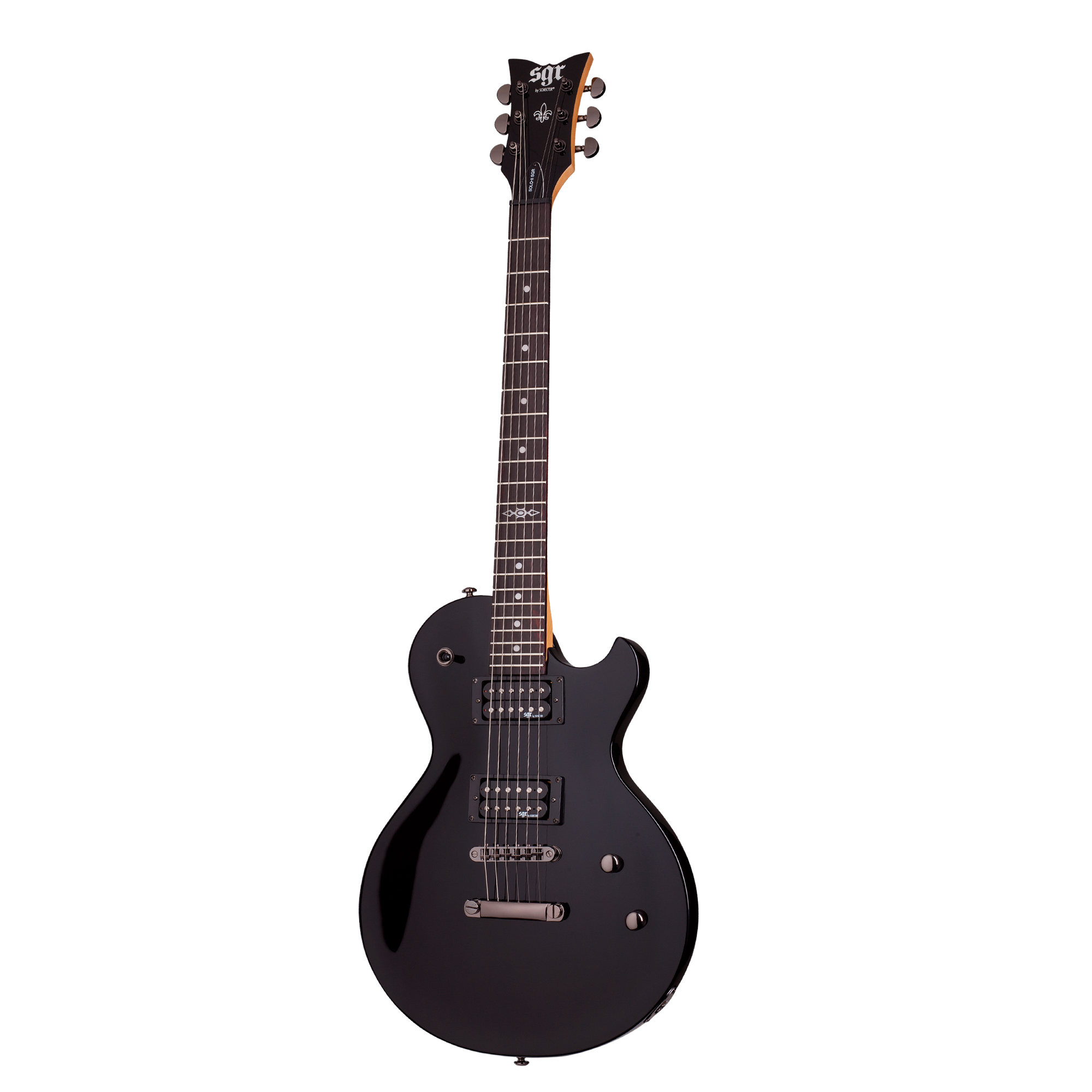 SGR by Schecter Solo-II Midnight Satin Black Guitarra Eléctrica 6 cuerdas