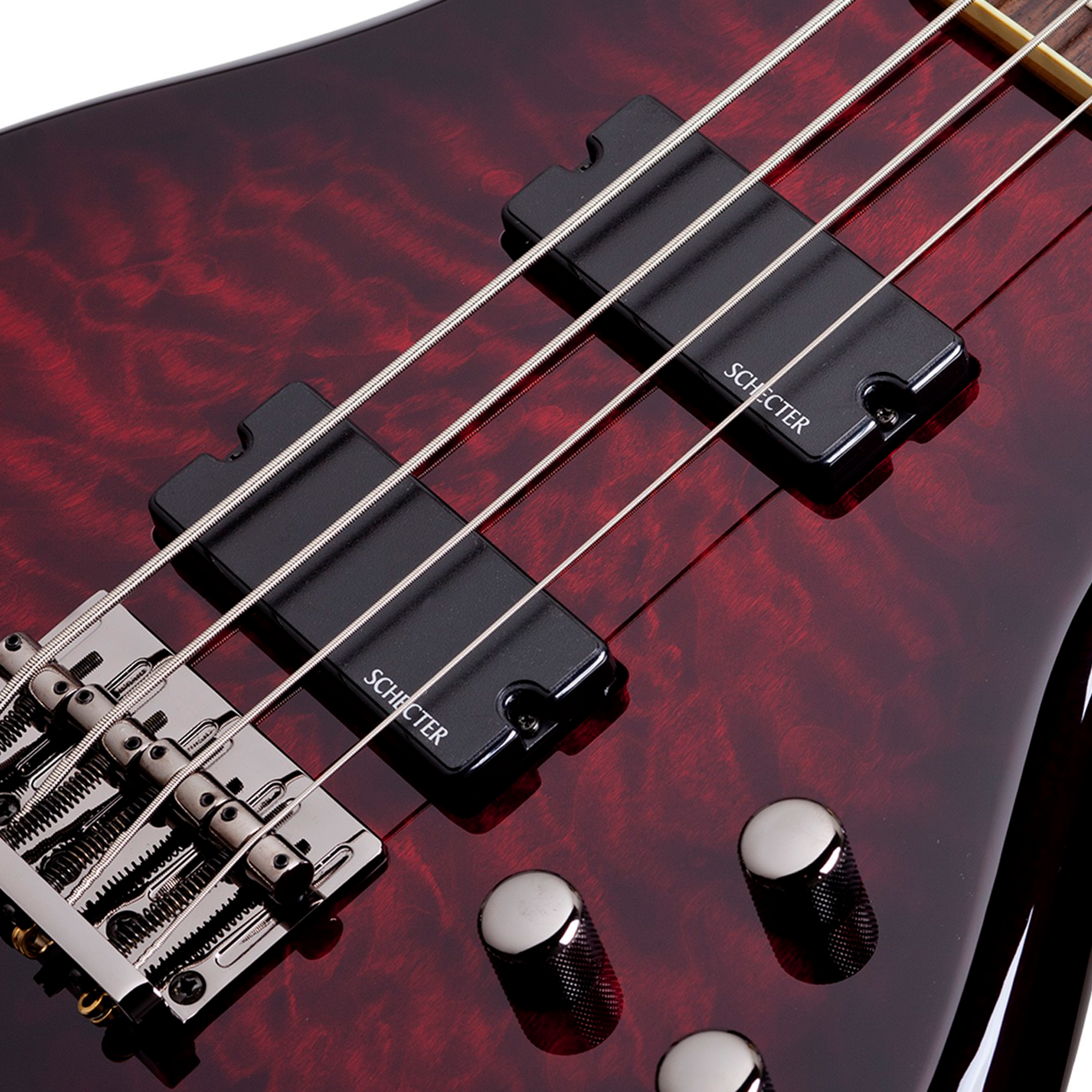 Schecter Stiletto Extreme-4 Black Cherry Bajo Eléctrico 4 cuerdas