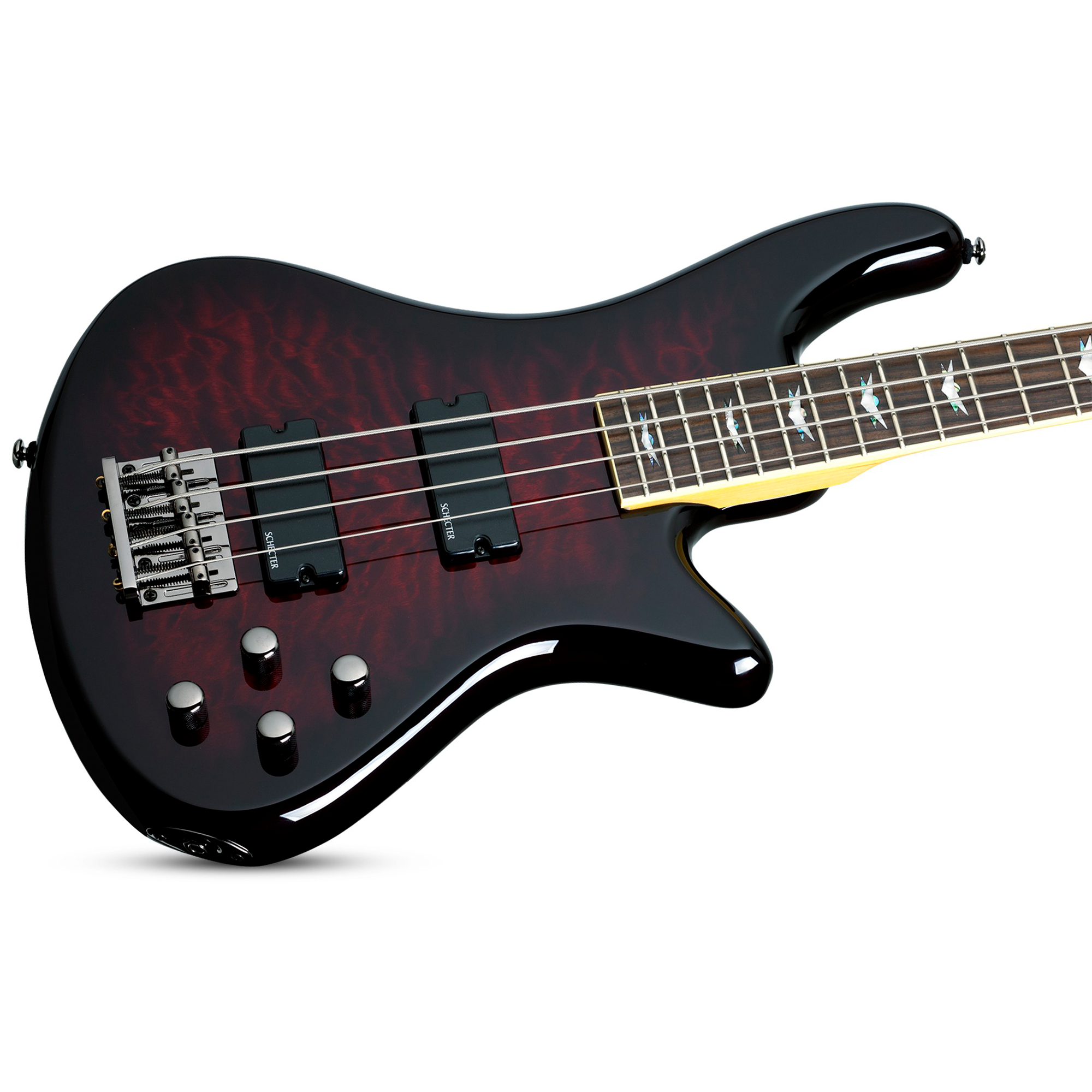 Schecter Stiletto Extreme-4 Black Cherry Bajo Eléctrico 4 cuerdas