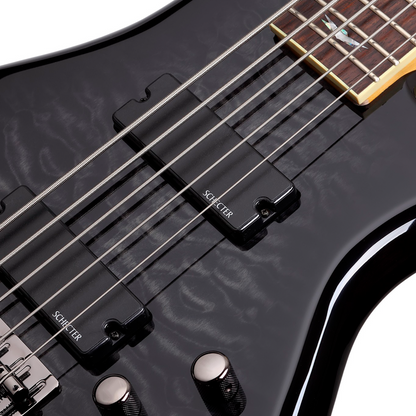 Schecter Stiletto Extreme-5 See-Thru Black Bajo Eléctrico 5 cuerdas