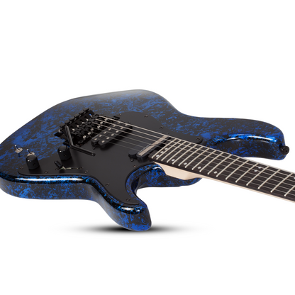 Schecter Sun Valley SS Blue Reign Guitarra Eléctrica 6 cuerdas FR Sustainiac