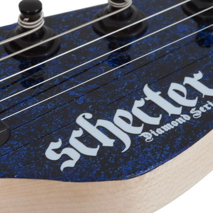 Schecter Sun Valley SS Blue Reign Guitarra Eléctrica 6 cuerdas FR Sustainiac