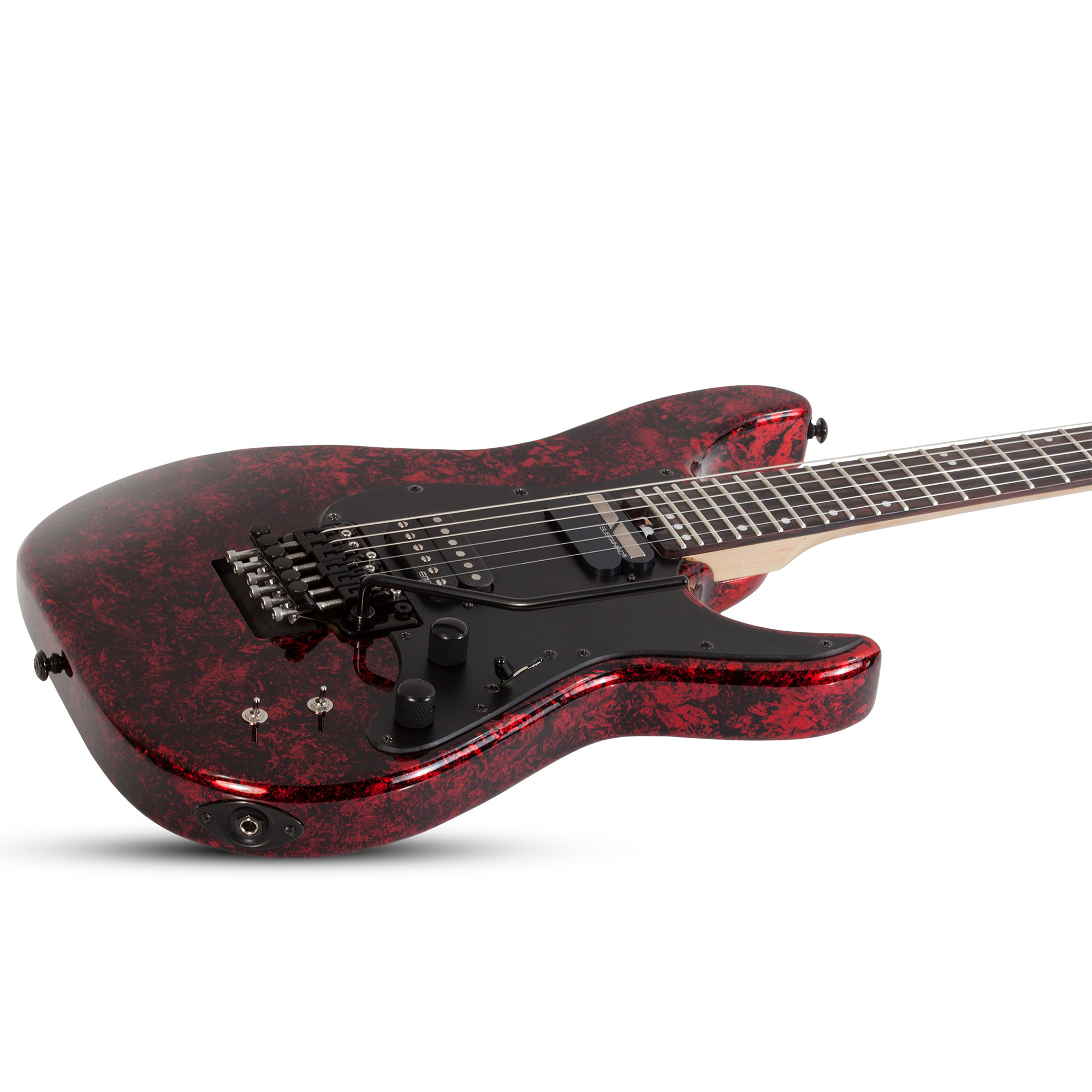 Schecter Sun Valley SS Red Reign Guitarra Eléctrica 6 cuerdas FR Sustainiac