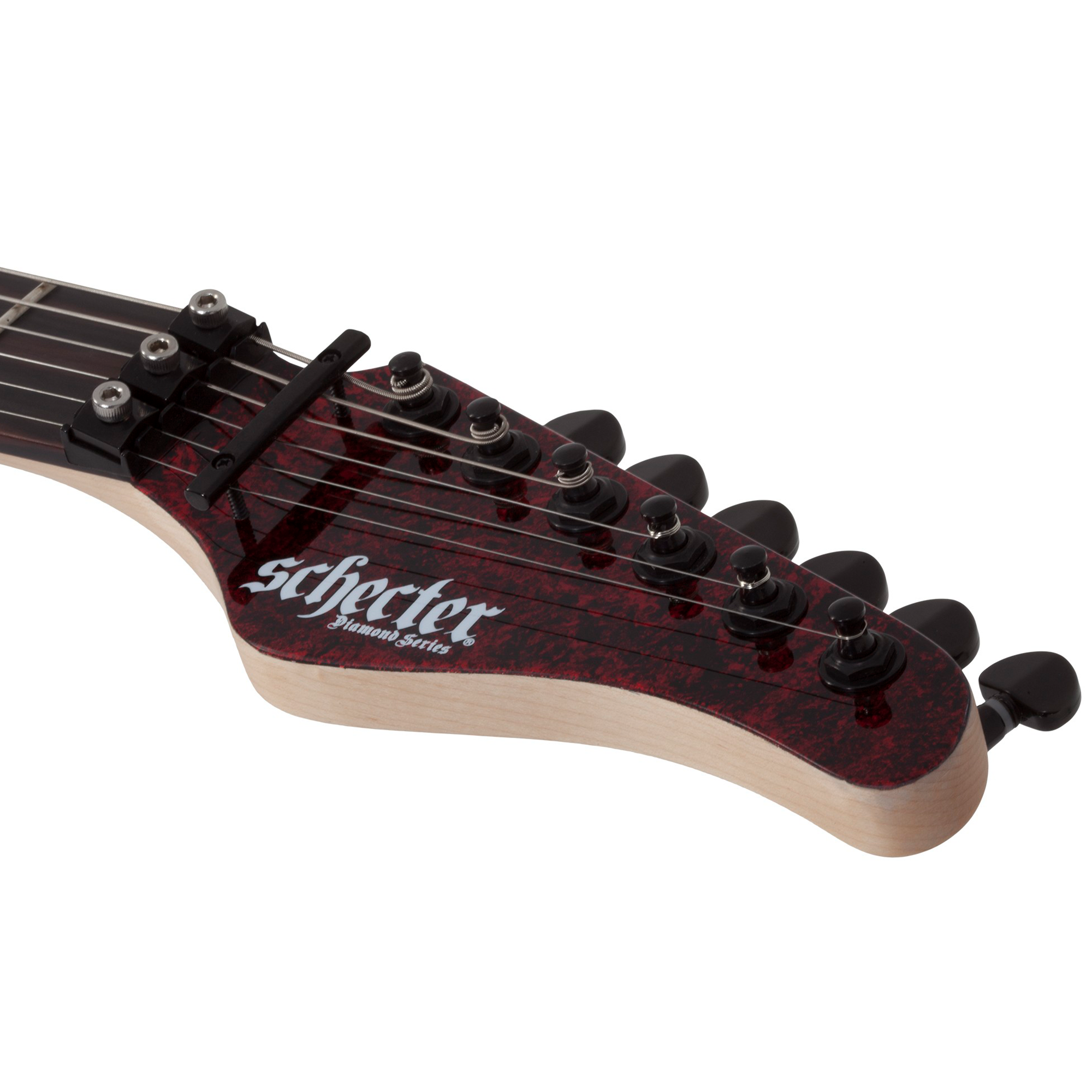 Schecter Sun Valley SS Red Reign Guitarra Eléctrica 6 cuerdas FR Sustainiac