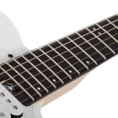 Schecter Sun Valley SS PT Metalllic White Guitarra Eléctrica 6 cuerdas FR