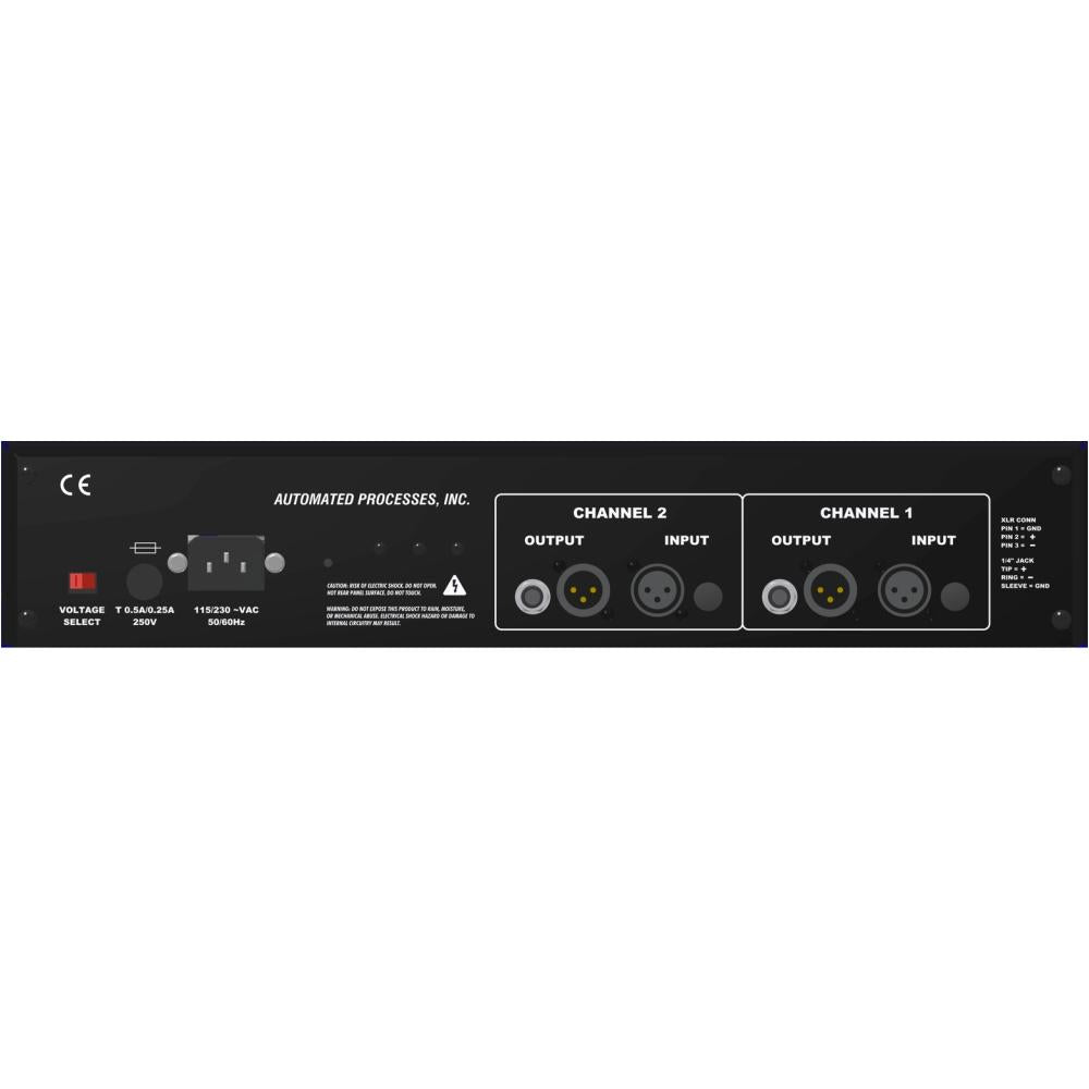 API Audio T12 Select Preamplificador de Micrófono a Tubo 2 canales