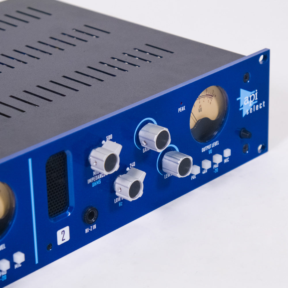 Api Audio T12 Select Preamplificador de  Micrófonos a Tubo 2 Canales