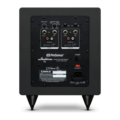 Presonus Temblor T8 Sub-bajo de Estudio Activo 8"