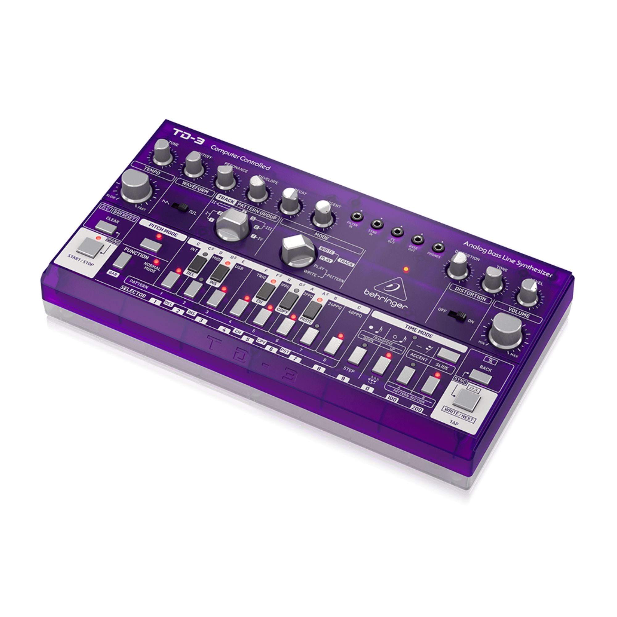 Behringer TD3GP Sintetizador Analogo Magenta Bass Line