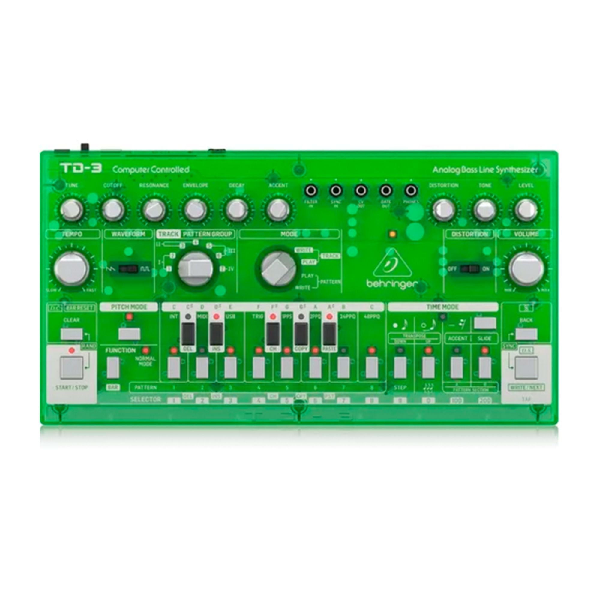 Behringer TD3LM Sintetizador Análogo Bass Line Verde