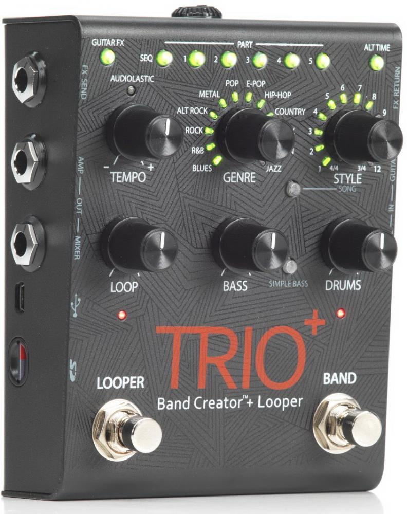 Digitech TRIOPLUS Pedal de Guitarra Band creator y Looper