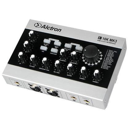 Alctron U16KMK3 Interfaz de Audio USB/MIDI