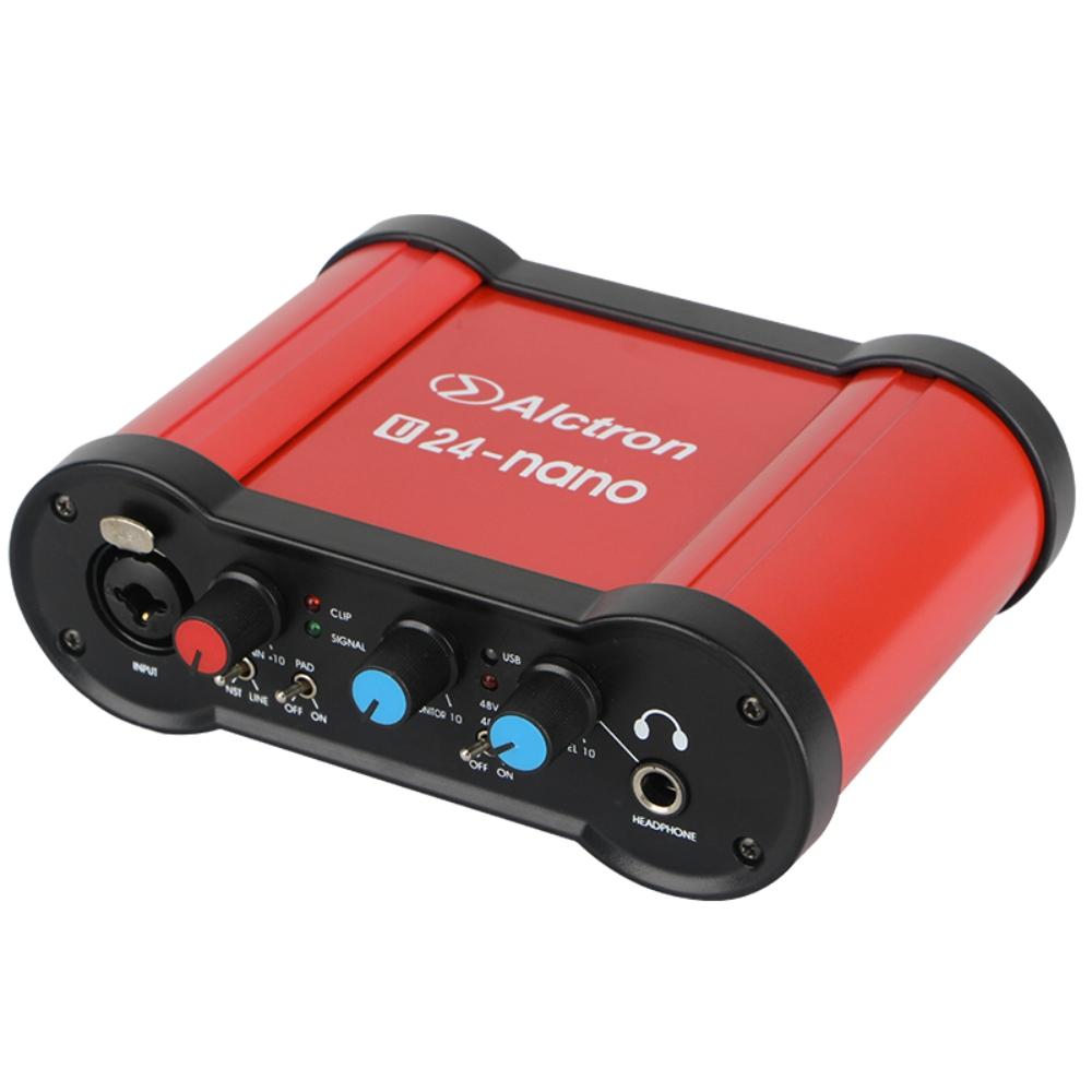 Alctron U24NANO Interfaz de Audio USB/MIDI