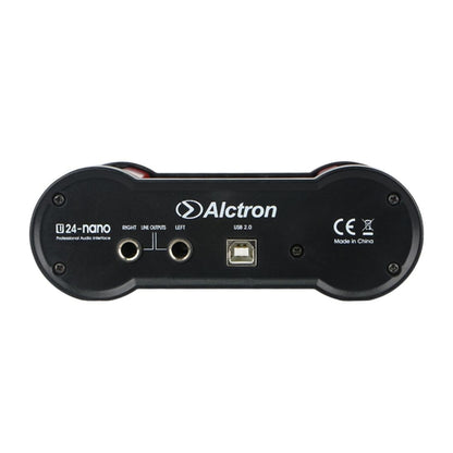 Alctron U24NANO Interfaz de Audio USB/MIDI