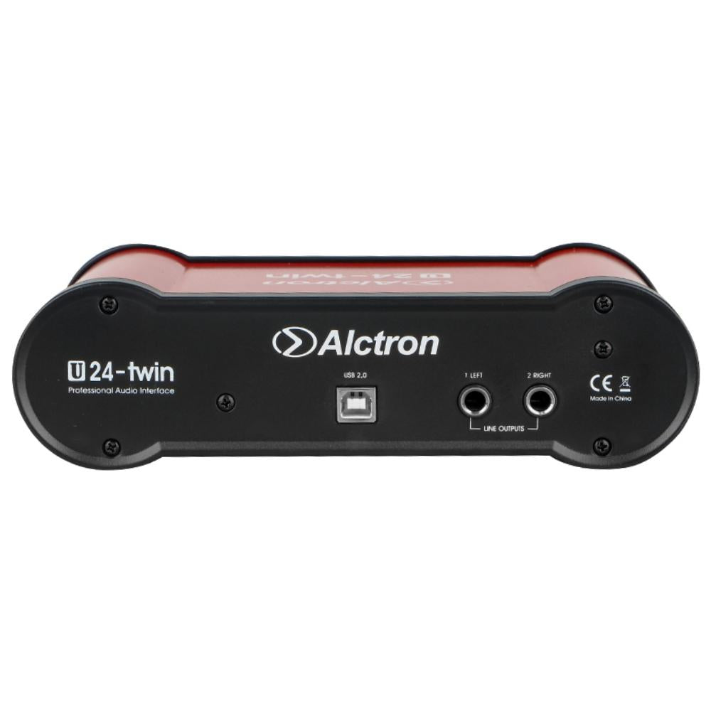 Alctron U24TWIN Interfaz de Audio USB/MIDI