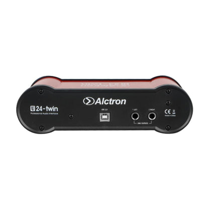 Alctron U24TWIN Interfaz de Audio USB/MIDI