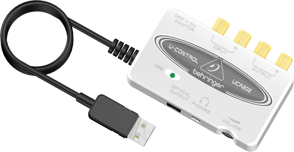 Behringer UCA202 Interfaz de Audio USB