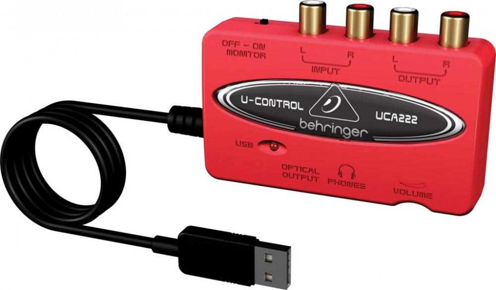 Behringer UCA222 Interfaz de Audio USB