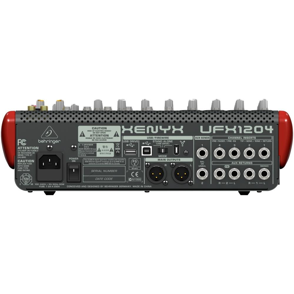 Behringer UFX1204 Mezclador Análogo 12x4