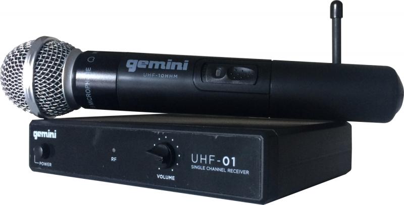 Gemini UHF-01M, Sistema Inalámbrico Mano UHF