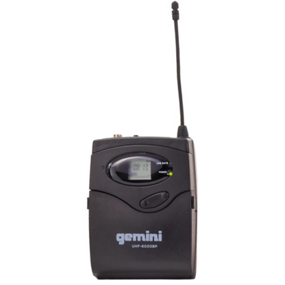 Gemini UHF-6100HL Sistema Inalámbrico Cintillo UHF