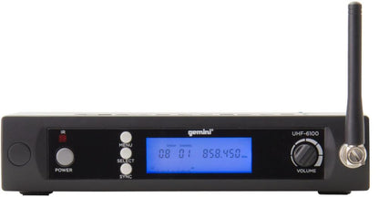 Gemini UHF-6100M Sistema Inalambrico Mano UHF