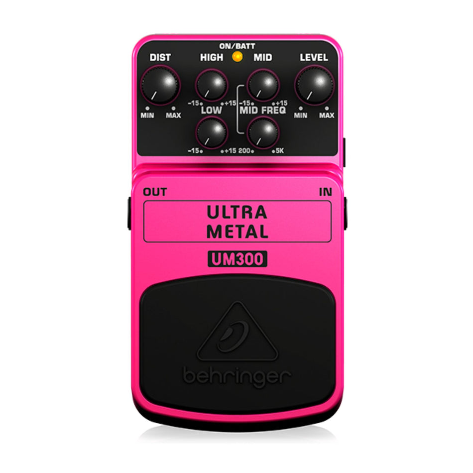 Behringer Pedal de Efecto para Guitarra Ultra Metal