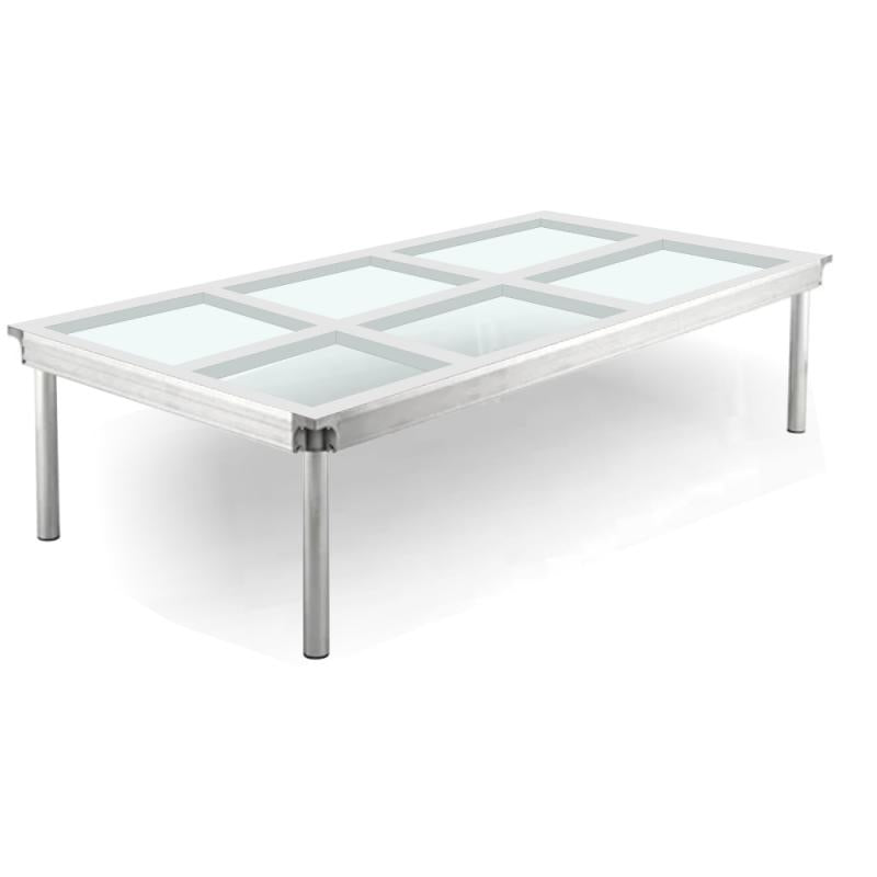UrbanTruss Tarima 2x1 mts Cubierta de Acrílico