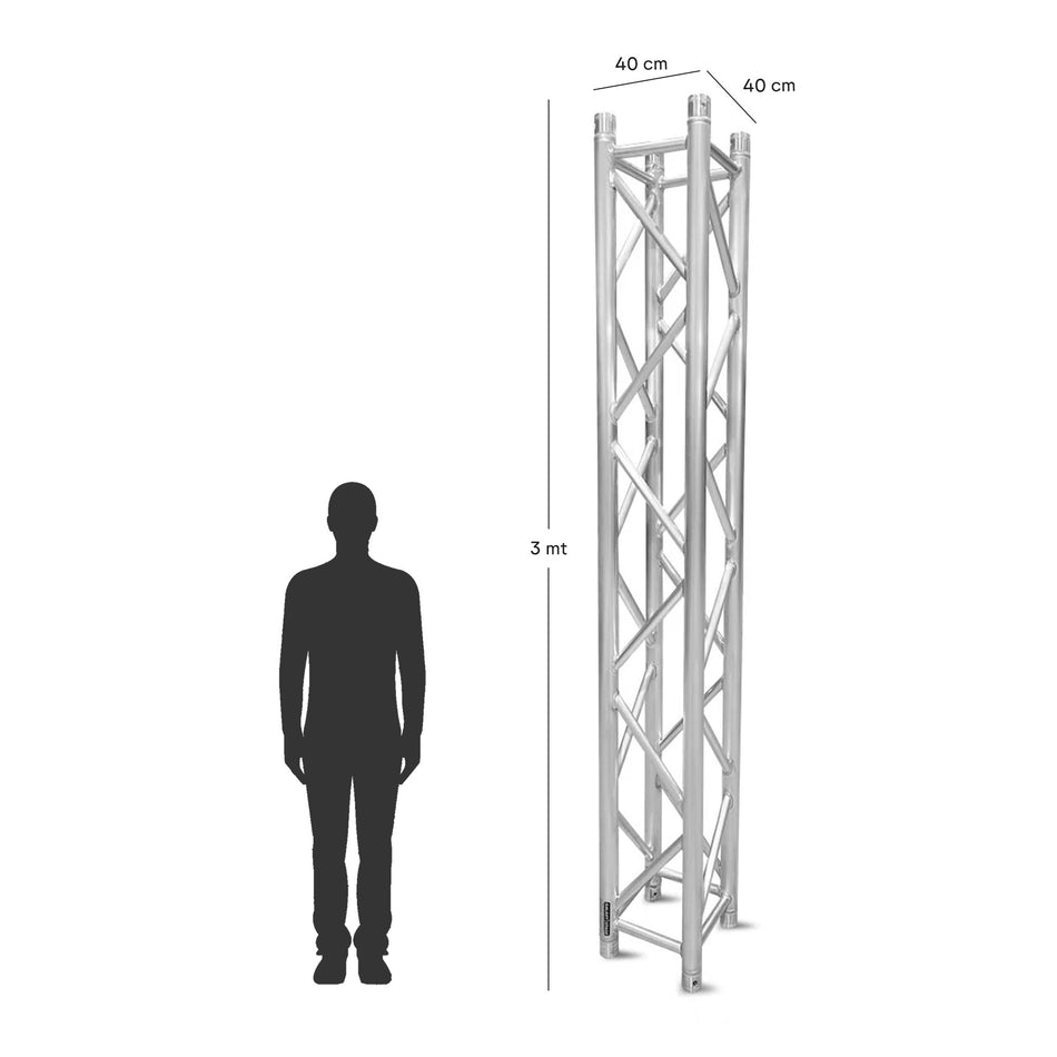 UrbanTruss UTC40-3MC Truss Cuadrado 3mts 40x40cms